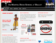 Tablet Screenshot of mhsb.ca